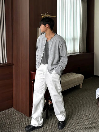 white machete jeans