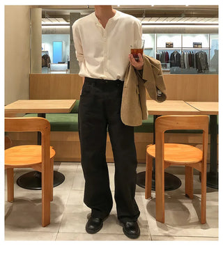 brown cardigan