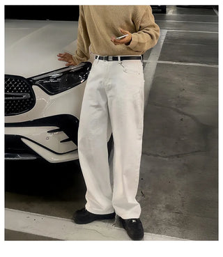 white jeans