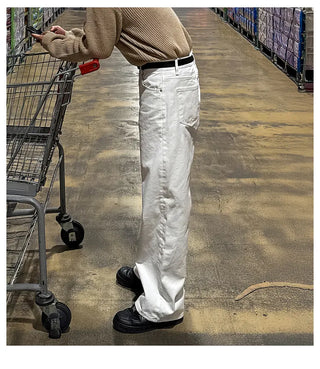 white jeans