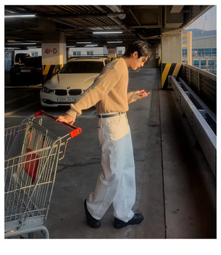white jeans