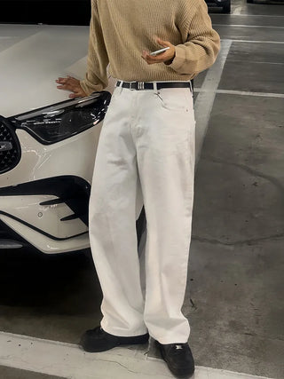 white jeans