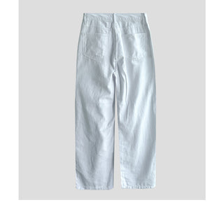 linen straight pants