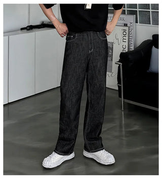 black washed jeans