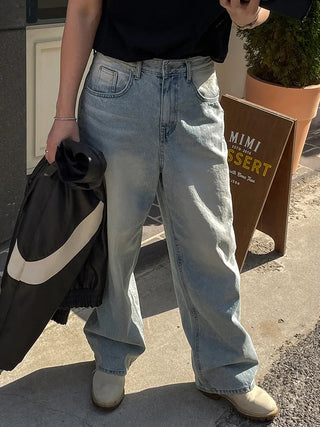 light blue jeans