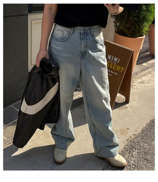 light blue jeans