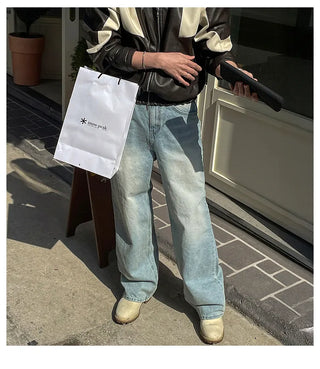 light blue jeans