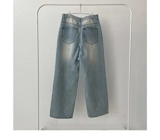 light blue jeans