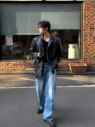 blue washed jeans