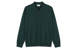 black polo shirt