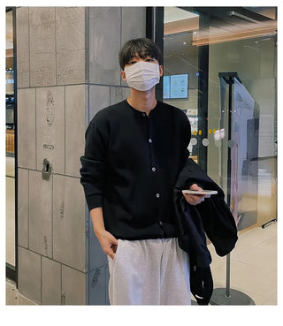 black round sweater