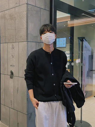 black round sweater