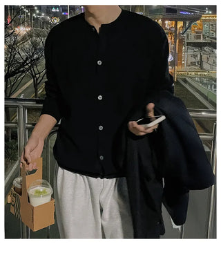 black round sweater