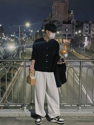 black round sweater