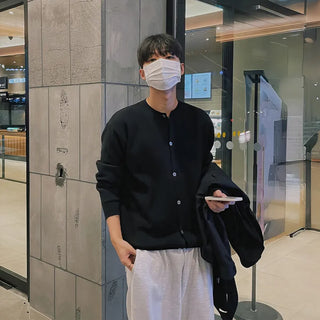 black round sweater