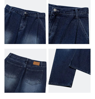 blue washed jeans