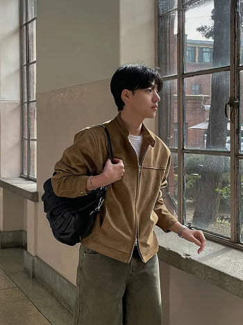 stand collar jacket