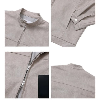 stand collar jacket