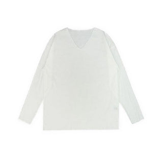 V-neck long tee