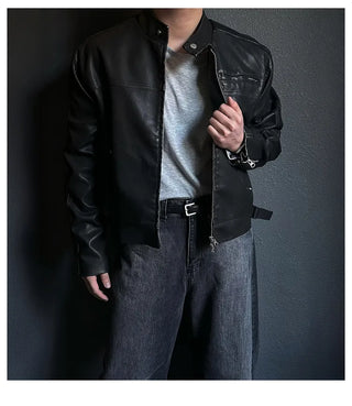 leather stand collar