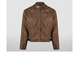 leather stand collar