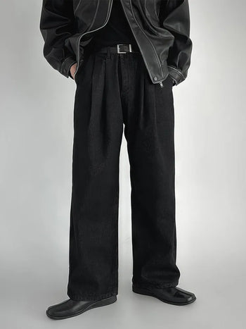 black high jeans