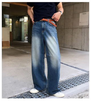 blue vintage jeans