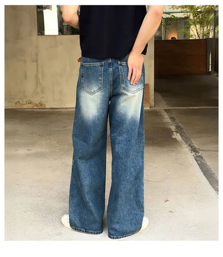 blue vintage jeans