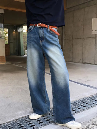 blue vintage jeans