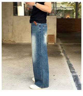 blue vintage jeans