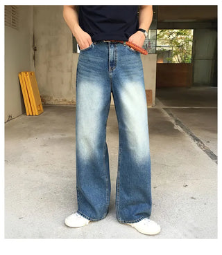 blue vintage jeans