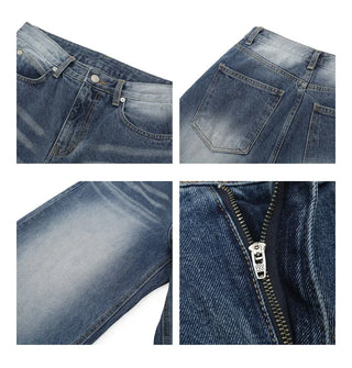 blue vintage jeans