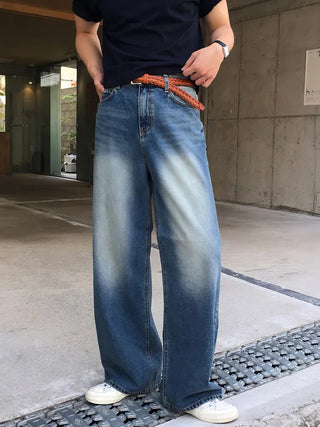 blue vintage jeans