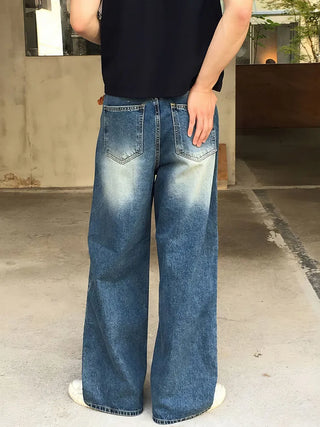 blue vintage jeans