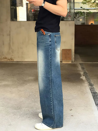 blue vintage jeans