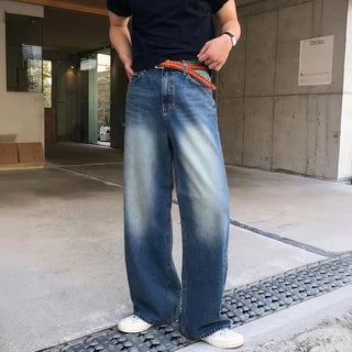 blue vintage jeans