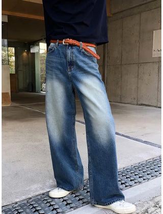 blue vintage jeans