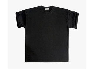 black muscle tee