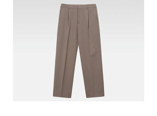 black straight pants