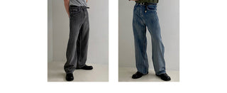 washed gradient jeans