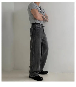 washed gradient jeans