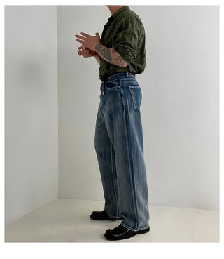 washed gradient jeans