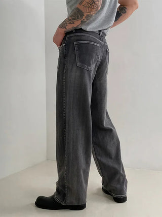 washed gradient jeans
