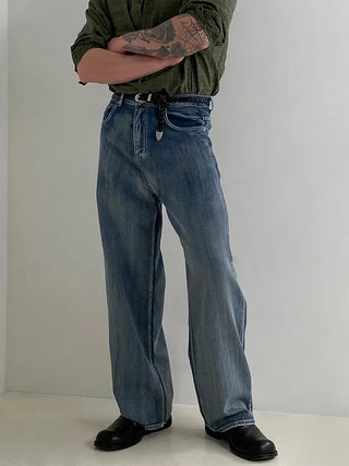 washed gradient jeans