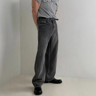 washed gradient jeans