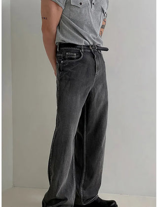 washed gradient jeans