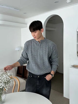 thread texture sweater
