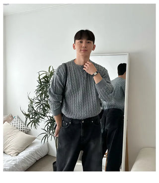 thread texture sweater