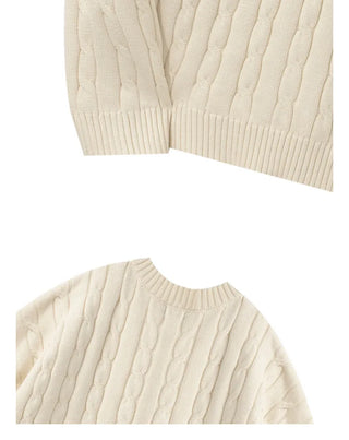 thread texture sweater