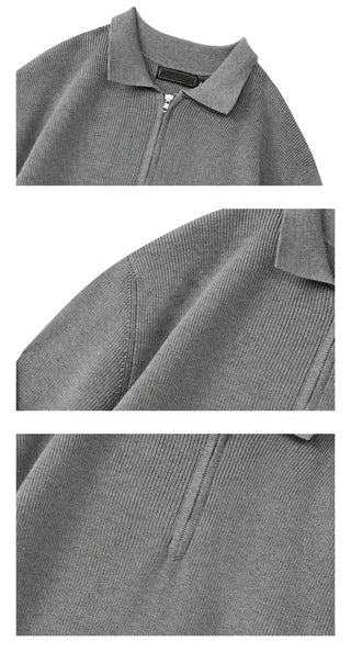 half zip sweater